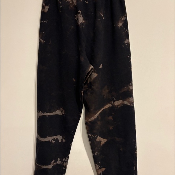 Vintage Hanes Black and Brown Tie-Dye Joggers - Picture 4 of 4